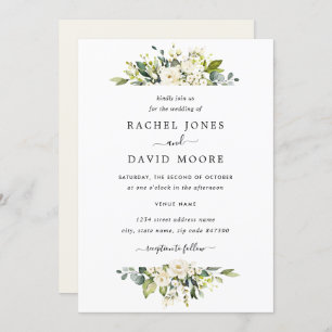 Eleganter Champagner Einladung