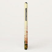 Eleganter Chic Art Nouveau Floral Case-Mate iPhone Hülle (Hinten/Links)