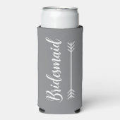 eleganter Chic BRIDESMAID | Selters Dosenkühler (Seltzer Vorderseite)