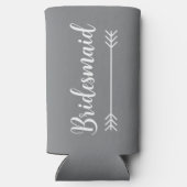 eleganter Chic BRIDESMAID | Selters Dosenkühler (Rückseite)