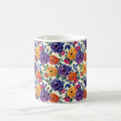 Eleganter Chic Colorful Stilvoll Moderne Rose Kaffeetasse (Mittel)