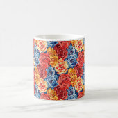 Eleganter Chic Colorful Stilvoll Moderne Rose Kaffeetasse (Mittel)