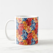 Eleganter Chic Colorful Stilvoll Moderne Rose Kaffeetasse (Links)