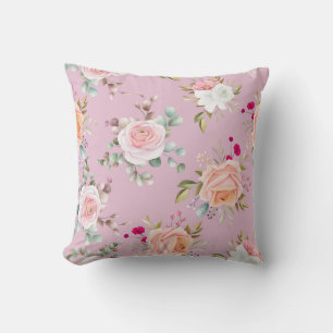Eleganter Chic floral Kissen