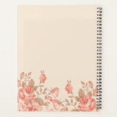 Eleganter chic Geometric Modern Wedding Planer (Rückseite)