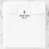 Eleganter Chic Golf Square Aufkleber Geschenk 2026 (Tasche)