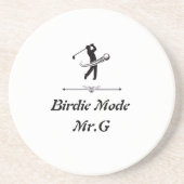 Eleganter Chic Golf-Untersetzer-Geschenk 2026  Getränkeuntersetzer (Vorne)
