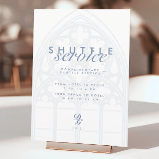 Eleganter Chic Gothic Hochzeitsshuttle-Service-Sch