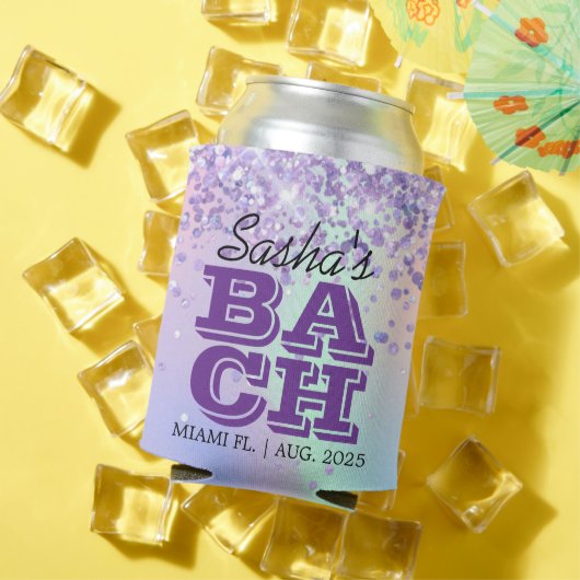 Eleganter Chic Junggeselinnen-Abschied Personalisi Dosenkühler (In Situ Sommer)