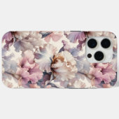 Eleganter Chic Modernes Niedliches, florales Weich Case-Mate iPhone Hülle (Rückseite (Horizontal))