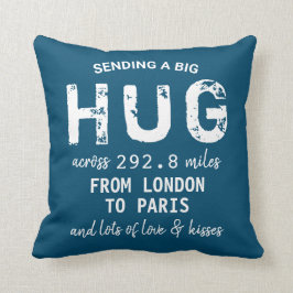 Eleganter Chic "Sending a big Hug" benutzerdefinie Kissen