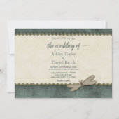 Eleganter Chic Stilvolle Luxus-Script Moderne Hoch Einladung (Vorderseite)