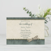 Eleganter Chic Stilvolle Luxus-Script Moderne Hoch Einladung (Stehend Vorderseite)