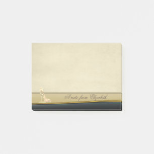Eleganter Chic Stylisch Mädchenhaft, Hochhackig Post-it Klebezettel