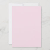 Eleganter Chic Tropischer Cocktail Drink 30. Gebur Einladung (Rückseite)