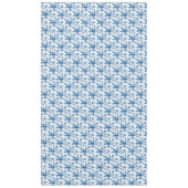 Eleganter Chic Vintag Blue Rose Floral Tischdecke (Vorderseite)