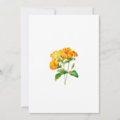 Eleganter Chic Watercolor Einladung (Rückseite)