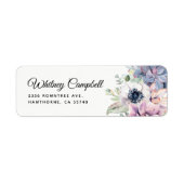 Eleganter Chic Watercolor Succulent Florals (Vorne)