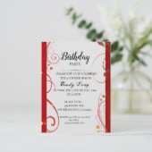 Eleganter chinesischer Chrysanthemum-Geburtstag Ei Postkarte (Stehend Vorderseite)