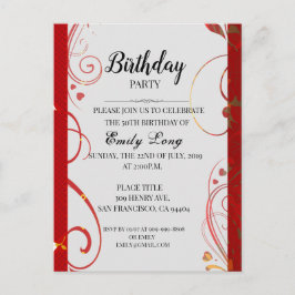 Eleganter chinesischer Chrysanthemum-Geburtstag Ei Postkarte