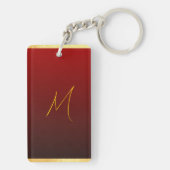 Eleganter chinesischer Neujahrsschlange 2025 RK1 Schlüsselanhänger (Rückseite)