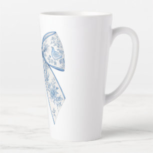 Eleganter Chinoiserie Blue & White Bow Zuhause Acc Milchtasse
