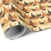 Eleganter Christelenwald Geschenkpapier (Rolleneckpunkt)