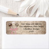 Eleganter Cocoa Damask Cake Pop (Insitu)