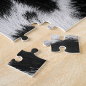 Eleganter Dalmatiner-Kunstfell-Musterposter Puzzle (Seite)