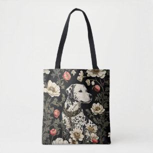 Eleganter dalmatinischer William-Morris-inspiriert Tasche