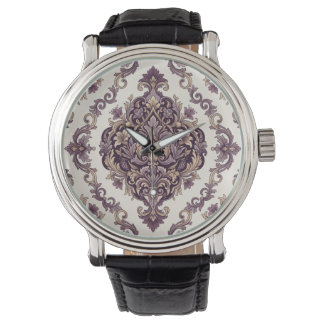 Eleganter Damast Armbanduhr