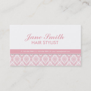 Eleganter Damast-modernes berufliches mit Visitenkarte