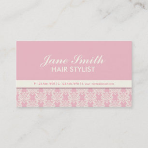 Eleganter Damast-modernes berufliches mit Visitenkarte