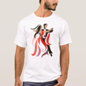Eleganter Dancers T - Shirt (Vorderseite)