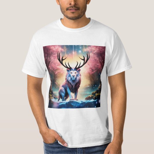 Eleganter Debarlion Design T - Shirt für Naturenth (Vorderseite)