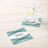 Eleganter Deko Aqua Abschluss Untersetzer (Vor Ort)