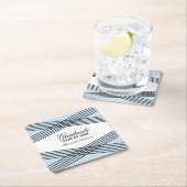 Eleganter Deko Blue Abschluss Untersetzer (Vor Ort)