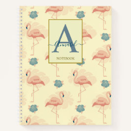 Eleganter Deko inspiriert Flamingo und Rose Notizblock
