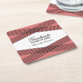 Eleganter Deko Red Abschluss Untersetzer (angewinkelt)