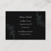 Eleganter Deko Visitenkarte (Rückseite)
