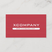 Eleganter dennoch zeitgenössischer visitenkarte (Rückseite)