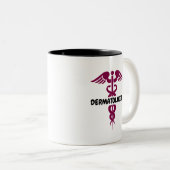 Eleganter Dermatologe Zweifarbige Tasse (VorderseiteRechts)