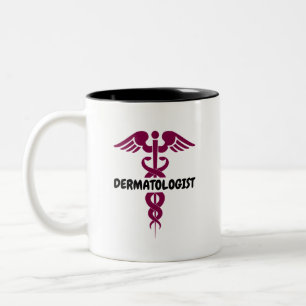 Eleganter Dermatologe Zweifarbige Tasse