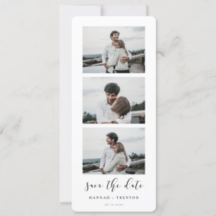 Eleganter Design-Foto Save the Date Ankündigung