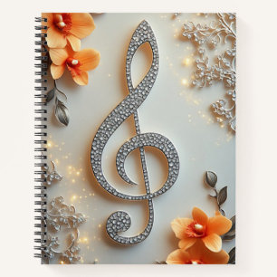 Eleganter Diamant-Schlüsselanhänger in Form eines  Notizblock