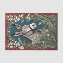Eleganter Donkey und Lily The Valley Blume