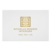 Eleganter Download des griechischen Key Gold/White