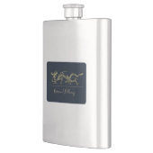 Eleganter Drache Flachmann (Links)
