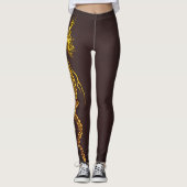 Eleganter Drache Leggings (Vorderseite)