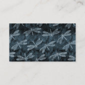 Eleganter Dragonfly Gift Shop oder Boutique Visitenkarte (Rückseite)